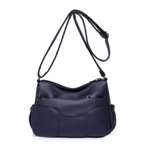Middle-aged woman with one shoulder messenger women casual large-capacity soft leather mother bag