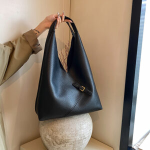 Solid Color Underarm For Women 2026 New Fashion Tote Ins Trend Simple Retro Large Capacity Shoulder Bag