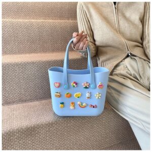 2026 New DIY Crescent Hole EVA Large Capacity Women’s Handheld Beach Bag Fashion Simple