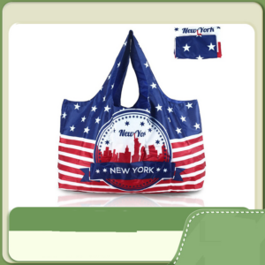 Hot Selling Foldable Eco Friendly Shopping Waterproof Tote Bag For Women With Large Capacity And Easy Storage