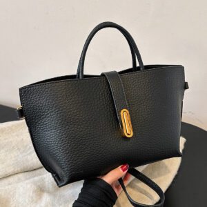 Everyday Versatile Simple Korean-style Hand, Classic Stylish, Trendy Shoulder And Crossbody , Large-capacity Tote