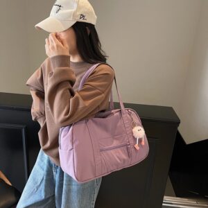 Fashionable And Unique Large Capacity Shoulder For Women 2026 New Korean Style Lightweight Handbag Casual Simple Travel