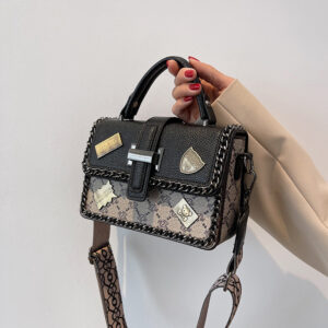 Women’s Small Square Handbag High Quality Crossbody Shoulder Bag for Spring Style