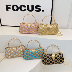 Handbag Trendy Crossbody Party Fashion Shoulder Chain Lock Women’s Bag