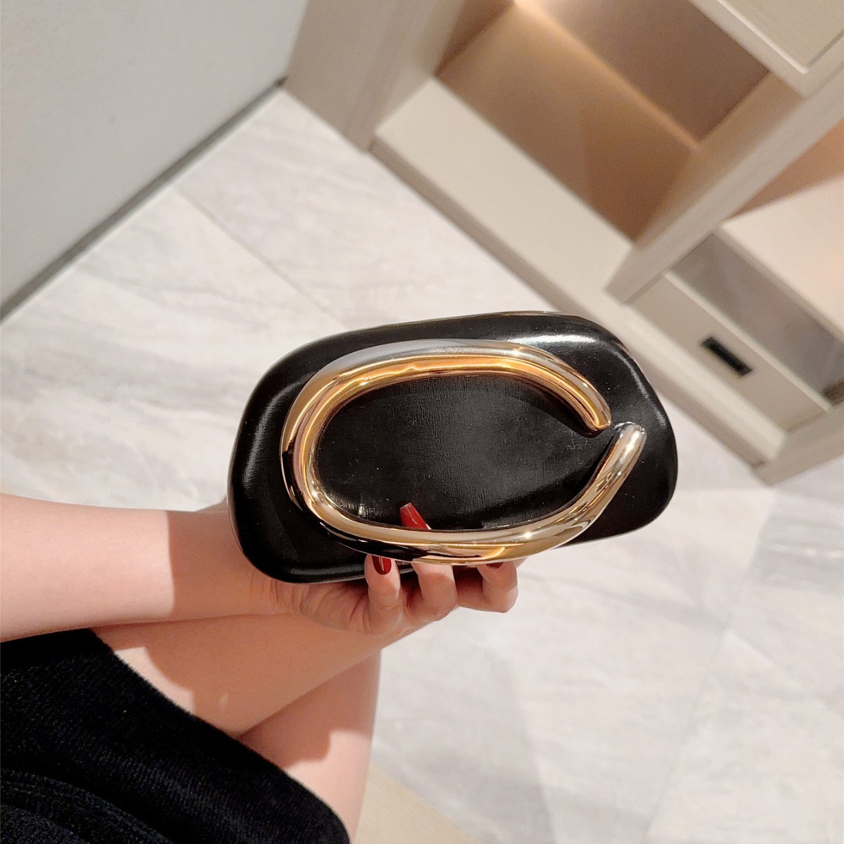 Women's Clutches Bags Design Box Banquet Clutch Luxury High End Evening Dress Bag - Image 5