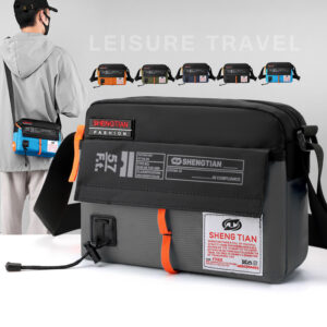 Crossbody New Japanese Style Messenger Fashionable Trendy Men’s Large Capacity Shoulder Outdoor Waterproof Travel Bag