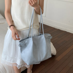 Stylish High-end Large-capacity Tote For Commuting, Fashionable Versatile Shoulder Bag, Unique And Simple, Trendy