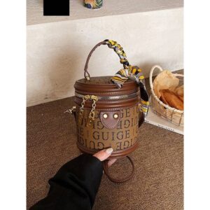 Lucky Bucket Small Crossbody Bag For Women Fashionable And Stylish Shoulder Handbag High End Unique Style
