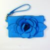 Lake blue flower bag