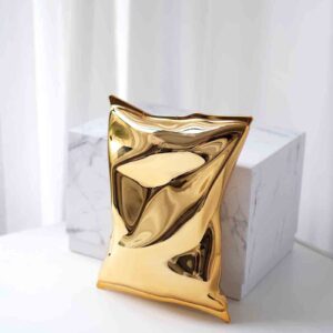 New Acrylic Creative Personality Glossy Shiny Potato Chip Women’s Crossbody Chain Handheld High-end Evening Bag