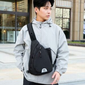 Bags Oxford Cloth Crossbody Triangle Men’s Chest Bag New Leisure Outdoor Sports Travel Backpack