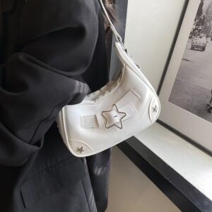 Handbag For Women Small Phone 2026 New High-end Autumn Denim Star Girl Shoulder Bag Niche