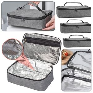 Square Thermal Lunch Large Ice Pack Insulated Cooler Storage Bags Thicken Snack Bag Food Carrier Breakfast Organizer