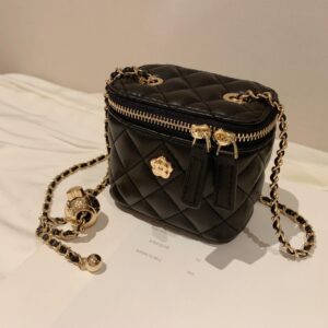 Ladies 2026 New Camellia Quilted Chain Box Small For Women Summer Mini Shoulder Crossbody Bag