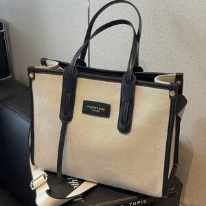 Cross-Border Korean Version Large Capacity Commuter Tote For Women 2026 New High-Quality Texture Casual Versatile