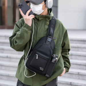 Bags Chest Men’s Messenger New Fashion Leisure Large Capacity Waterproof Oxford Cloth Shoulder Bag