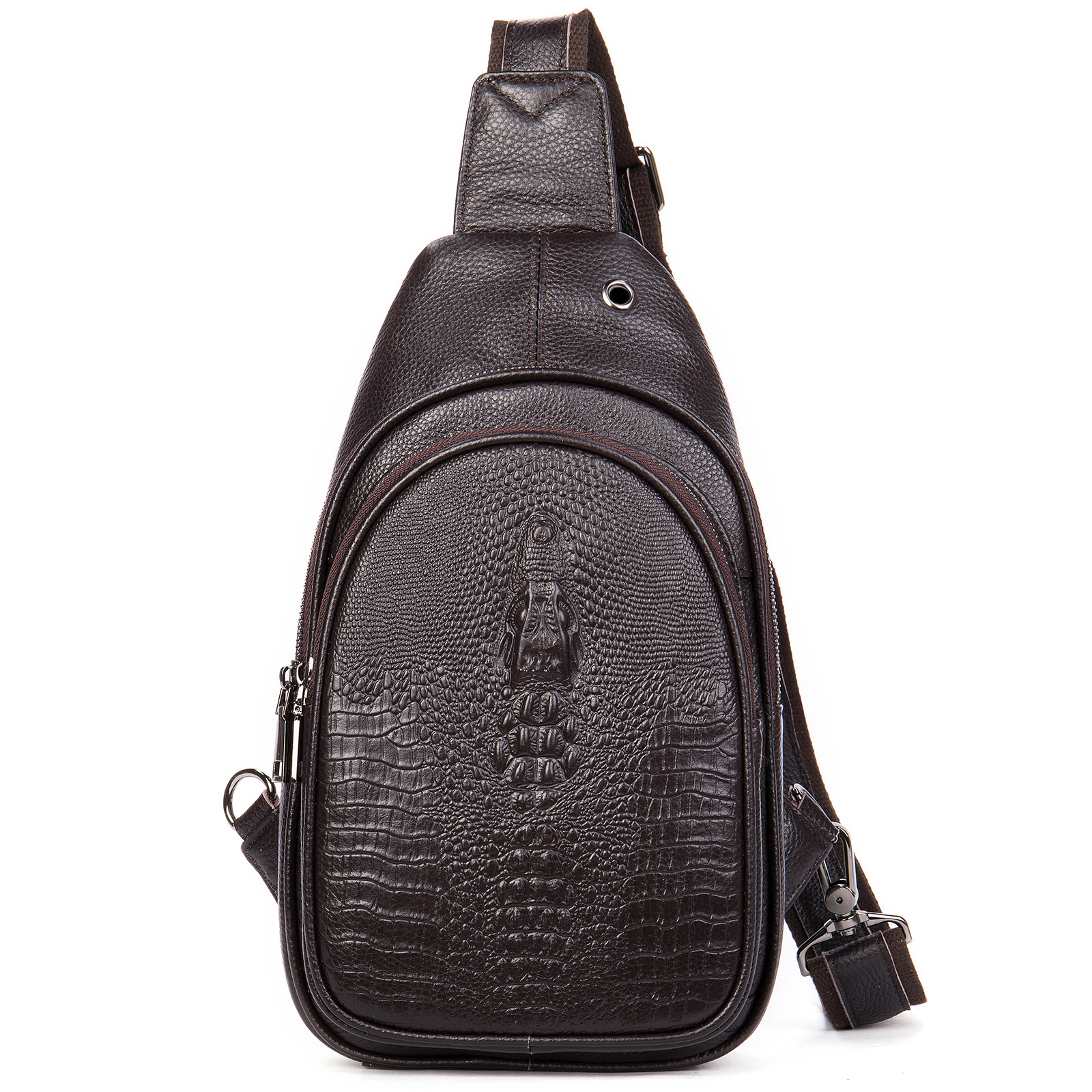 Casual chest large capacity, fashionable crossbody bag, high-end for men - Image 8