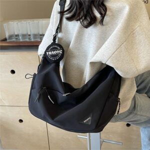 Fashion New Versatile Casual Large Capacity Canvas For Women Simple Dumpling High-end Trendy Crossbody Bag