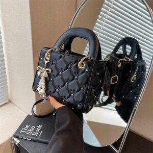 New Daifei Women’s High-end Handbag, Water Bucket Bag, Single Shoulder Crossbody Bag