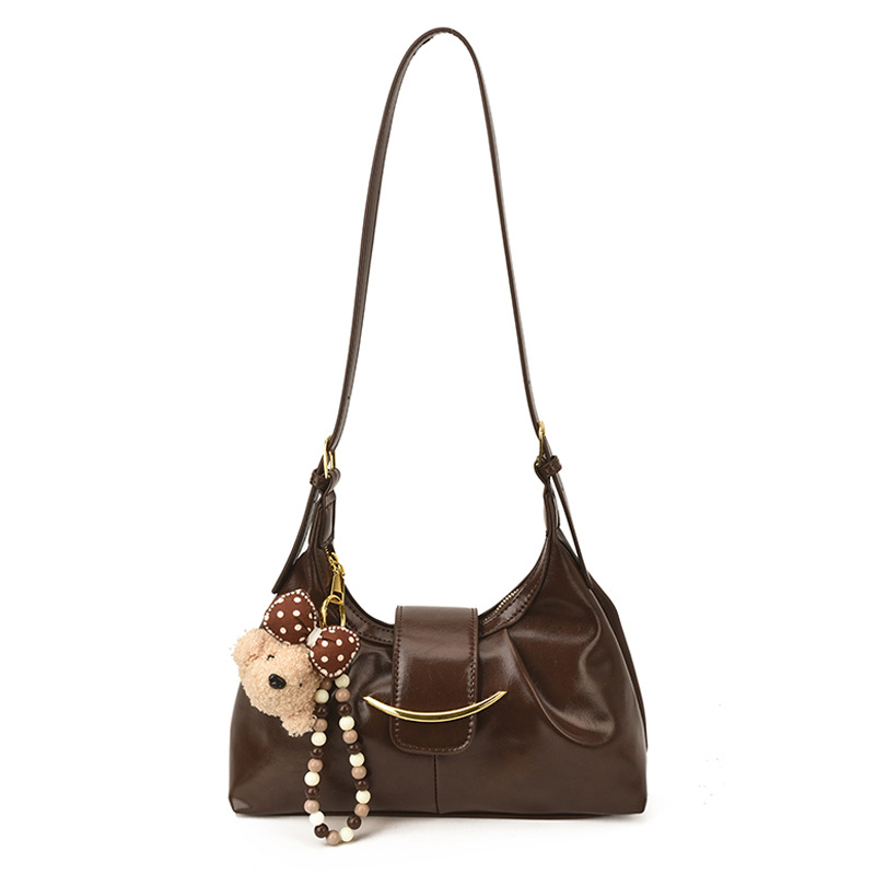 New Large-capacity Commuter Crossbody High-end Shoulder Unique Design Niche Tote Bag, Versatile Handbag - Image 5