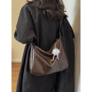 Minimalist Large Capacity For Women 2026 New Fashion Versatile Casual Shoulder Student Commuter Crossbody Tote Bag