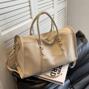 Short distance luggage for women, lightweight and capacity fitness hand-held travel winter handbag, business crossbody