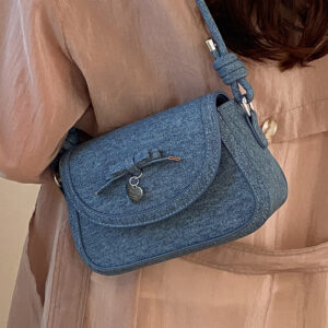 Casual Textured Single-Shoulder Crossbody 2026 Fashionable And Stylish Unique Trendy Small Square New Summer Women’s Bag
