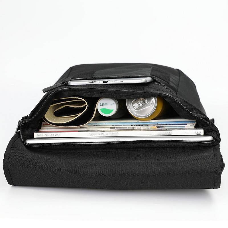 Men's Shoulder Oxford Cloth Horizontal Student Schoolbag Casual Messenger Bag - Image 5
