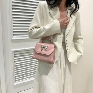 Fashion Simple Mini Joker Portable 2026 New Bow Shoulder Crossbody Bag