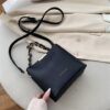 Black Bucket Bag