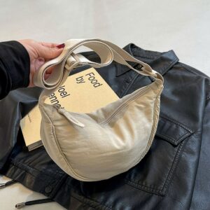 U Home Fitting Room Women’s Crossbody Nylon Dumpling Versatile Shoulder Small Cloth Bag Trendy 2026 New Model