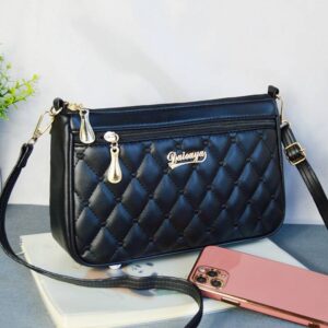 Fashion Embroidery Multi-layer Crossbody Large Capacity Casual Commute Phone Mom Shoulder Bag