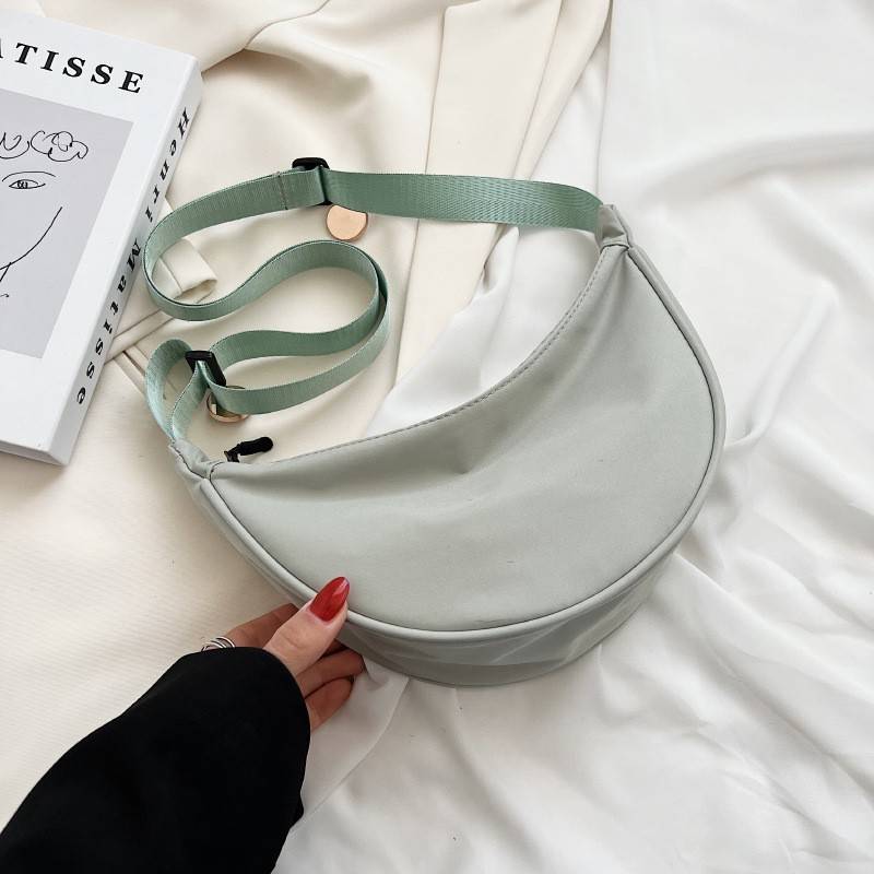 Nylon Messenger Women's New Tide Jiaozi Light Sports Wind Small Underarm Shoulder Bag Bags - Image 8