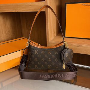 Vintage-Inspired Shoulder Bag For Women – Stylish Crossbody Purse With Spacious Compartments & Adjustable Strap