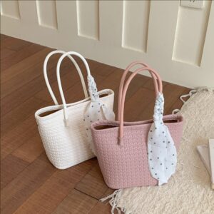 Unique Woven Bucket Women, 2026 Summer New Style, Stylish Elegant Handbag, Trendy And Versatile For Commuting, Crossbody
