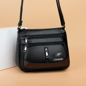 2026 new PU leather simple middle-aged women’s mommy bag wholesale