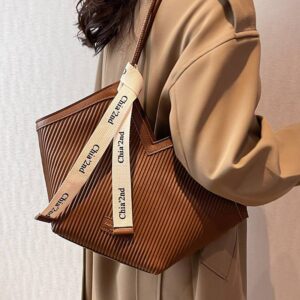Spring And Summer New Women’s Casual Versatile Korean Commuter Fashion Shoulder Student Tote Bag