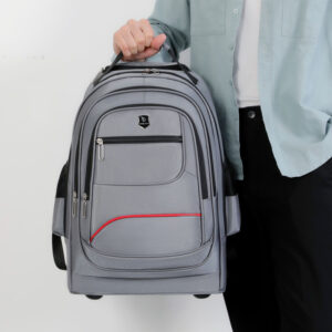 Men’s Bags trolley for men women, portable and haulable double bacpac, large capacity business travel computer