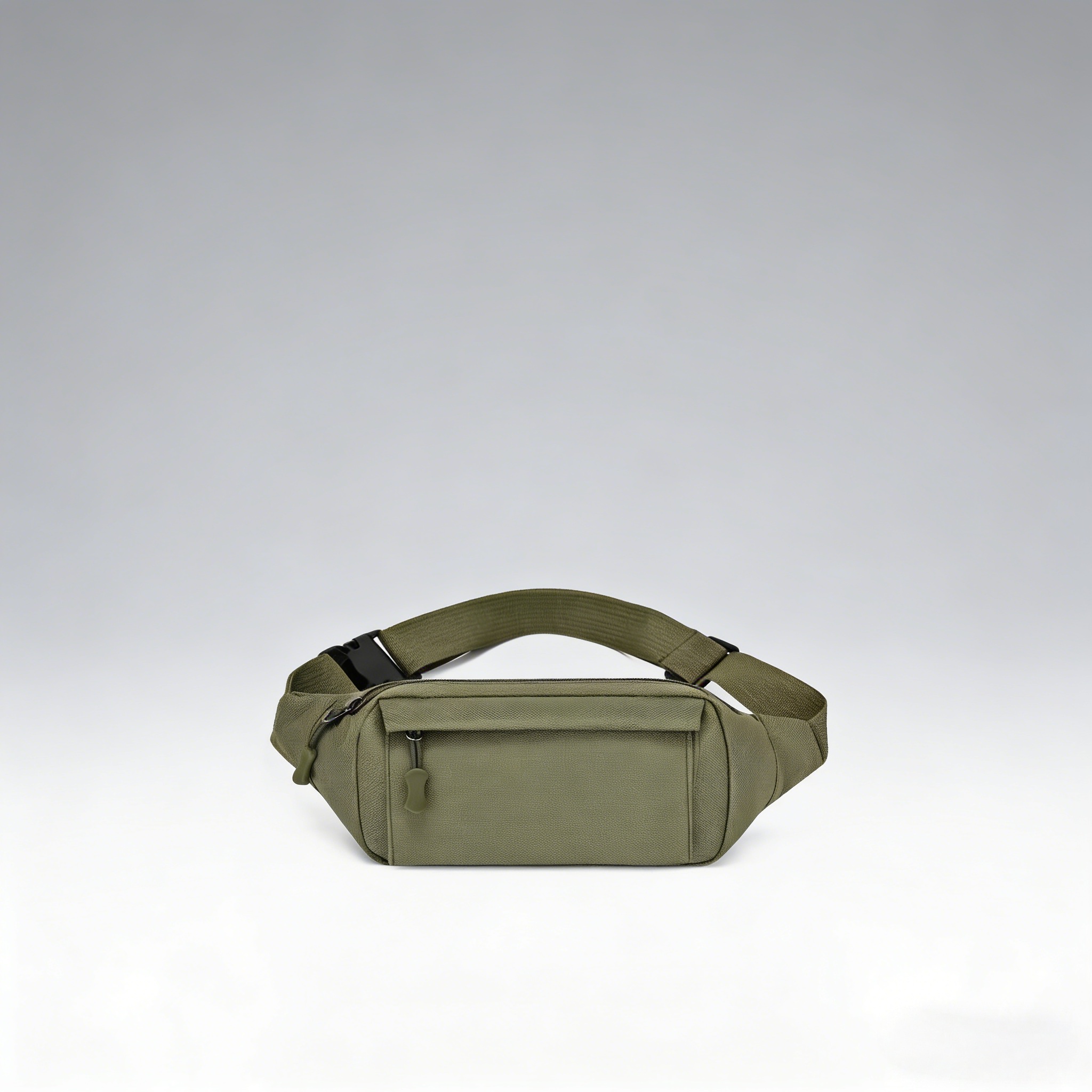 Lightweight Simple Nylon Fanny Pack Adjustable Waist Crossbody Belt Bag Men Women - Image 6