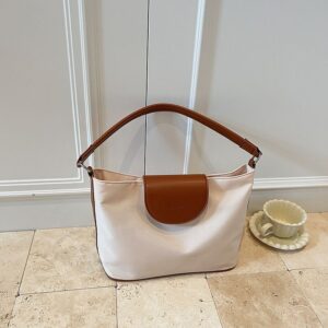Textured Shoulder For Women, 2026 New Fashion Versatile Large-capacity Nylon Waterproof Handbag, Lightweight Tote Bag