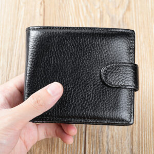 Fashionable Men’s Wallet, Genuine Leather Clip Layer, Cowhide Casual Multi Slot Wallet