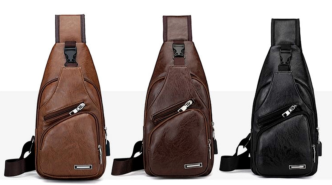 New Breast Shoulder Men's Messenger Waist Bag Multifunctional Outdoor Small Backpack - Image 9