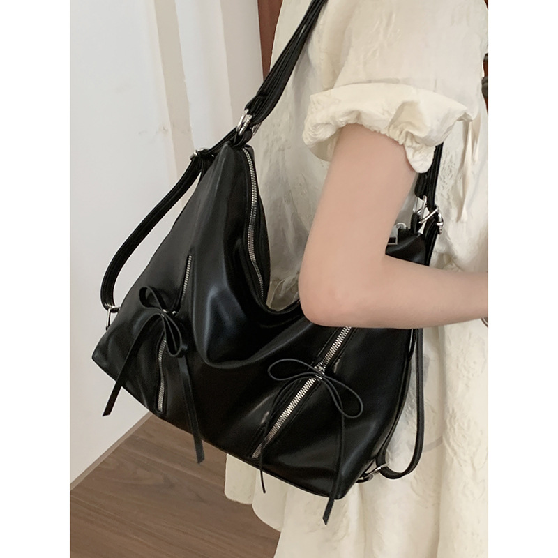 Bowknot Backpack For Women 2026 New Fashion Korean Tote Large Capacity Shoulder Bag - Image 6