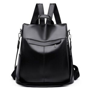 Casual Simplicity Women Backpacks Designer Ladies Large Capacity Travel School Backpack for College Students