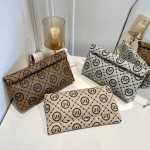 Women’s Fashion Trendy Large Capacity Printed Handbag Envelope Style European American Design Personalized Long Shoulder