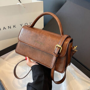 Retro Handbag For Women, 2026 New Fashion Summer Shoulder Crossbody Underarm Bag, Ladies’ Small Square Handbag, Trendy