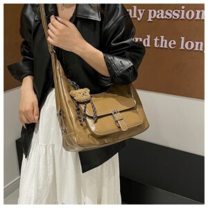 High-end Retro Backpack For Women Fashionable Versatile Underarm Single Shoulder Large Capacity Commuter Tote Crossbody