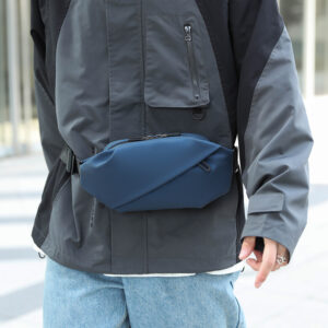 Cross-border Men’s Functional Messenger Large Capacity Casual Shoulder Small Backpack Fashion Trend Business