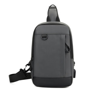 New Trendy Shoulder Large Capacity Men’s Breast Outdoor Sports Chest Bag Multi-functional Commuter Messenger Backpack