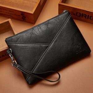 Clutch Wrist Business Casual Handbag Lightweight Storage Men’s Bag